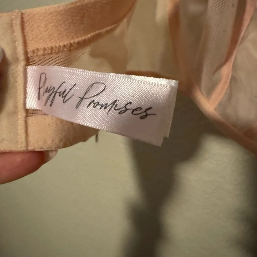 Playful Promises Nola Toffee Diamanté Underwire Bra | US 36I, UK 36G - Picture 13 of 13